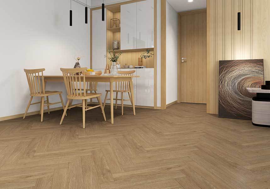 What styles and designs are available in vinyl plank flooring?